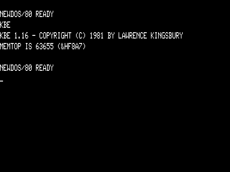 Screen shot